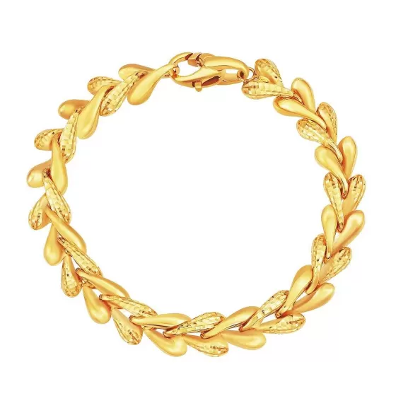 916 Gold Blossom Link Bracelet^Lee Hwa Jewellery Fashion