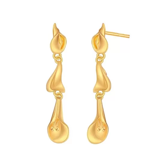 916 Gold Conchiglia Earrings^Lee Hwa Jewellery Hot