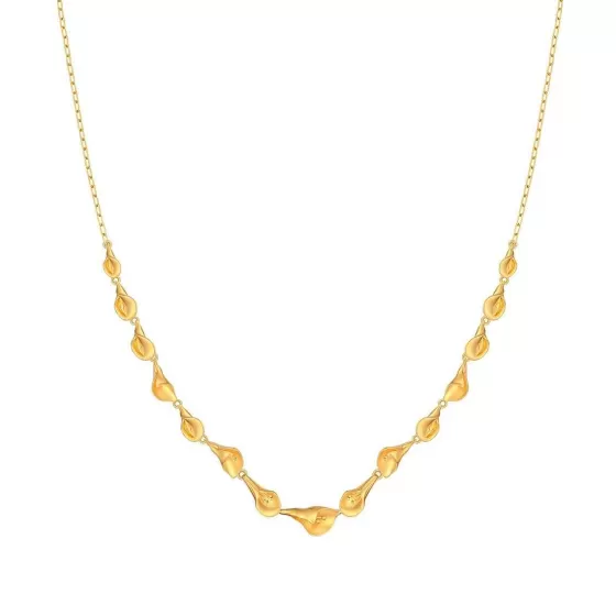 916 Gold Conchiglia Necklace^Lee Hwa Jewellery Outlet