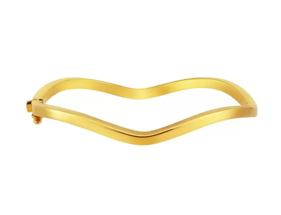 916 Gold Curve Bangle^Lee Hwa Jewellery Hot