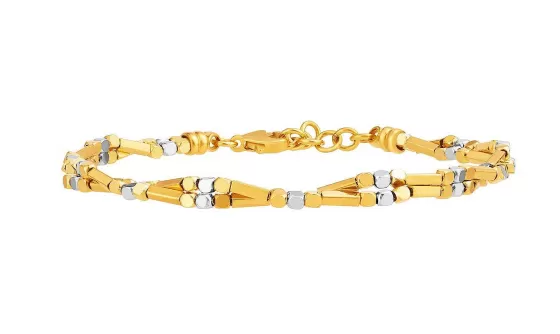 916 Gold Duo-Tone Bracelet^Lee Hwa Jewellery Discount