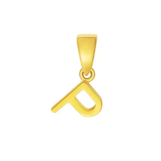 916 Gold Initials 'P' Pendant^Lee Hwa Jewellery Hot