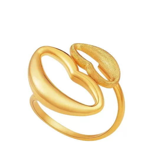 916 Gold Kiss Ring^Lee Hwa Jewellery Discount