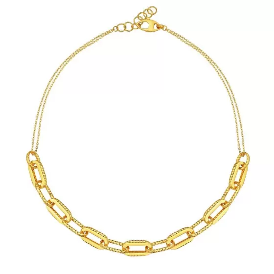 916 Gold Links Necklace^Lee Hwa Jewellery Sale