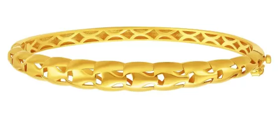 916 Gold Serpentine Bangle^Lee Hwa Jewellery Shop