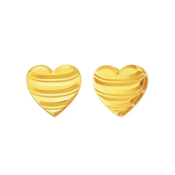 916 Gold Sweetheart Earrings^Lee Hwa Jewellery Sale