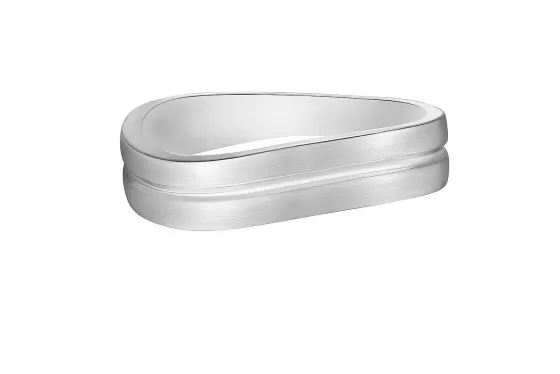 Affiniti Contour Male Wedding Band^Lee Hwa Jewellery Shop