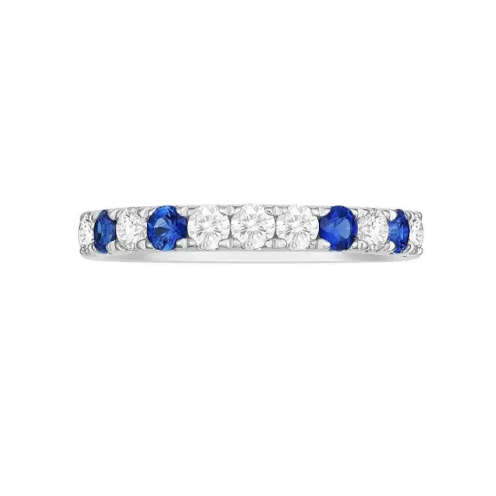 Aimer Louise Sapphire Diamond Wedding Band^Lee Hwa Jewellery Outlet