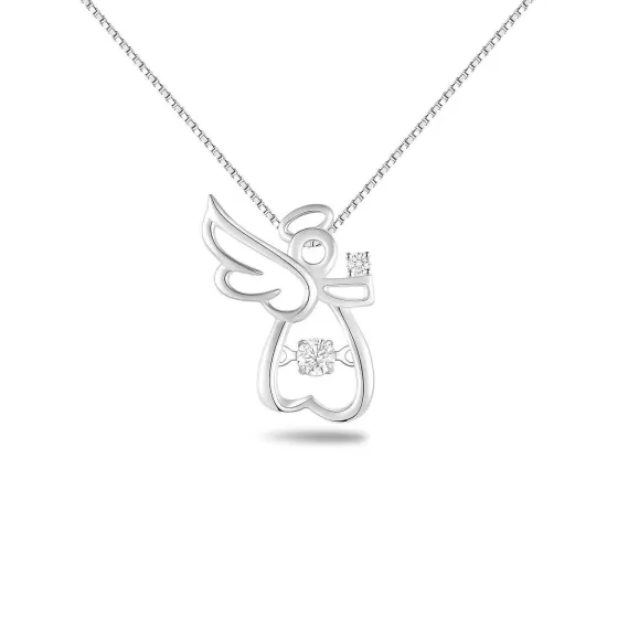 Angelic Twinkle Diamond Pendant^Lee Hwa Jewellery Shop