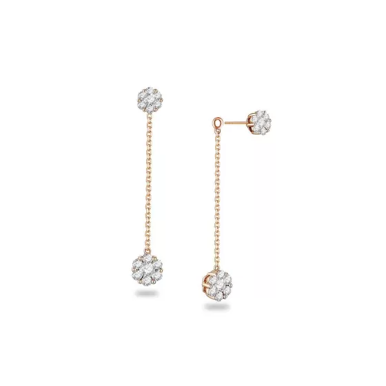 Cheri Dangling Diamond Earrings^Lee Hwa Jewellery Clearance