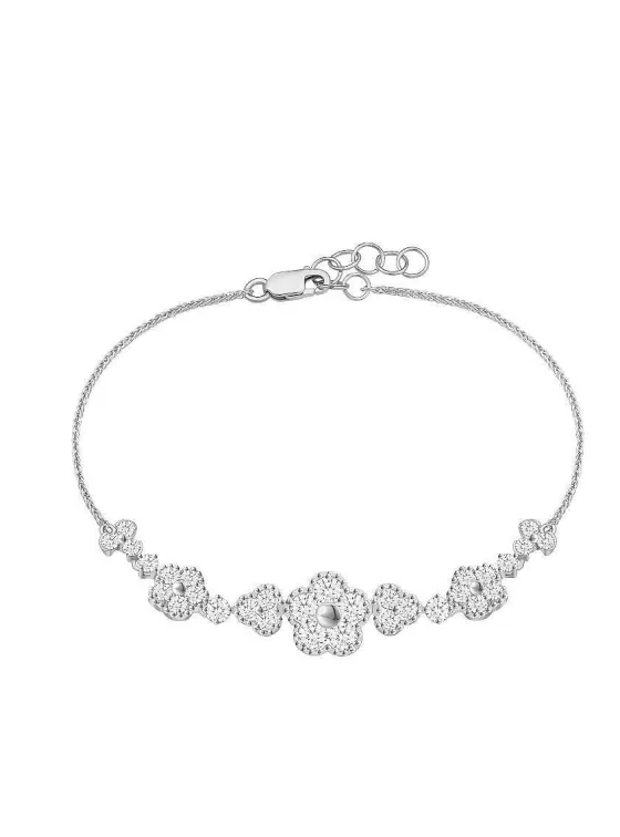 Cheri Floral Diamond Bracelet^Lee Hwa Jewellery Fashion