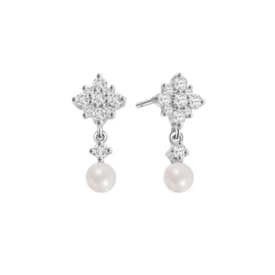 Cheri Pearl Diamond Earrings^Lee Hwa Jewellery Discount