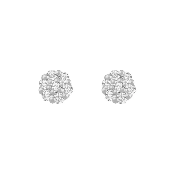 Classic Cluster Diamond Earrings^Lee Hwa Jewellery Fashion