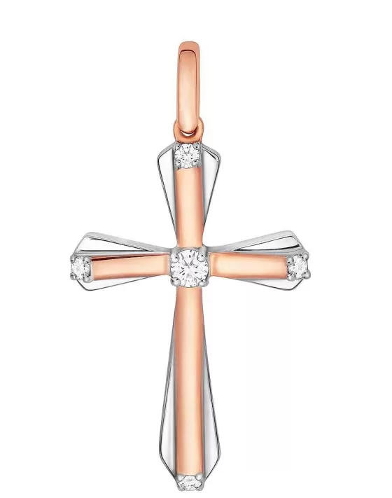 Classic Cross Diamond Pendant^Lee Hwa Jewellery Online