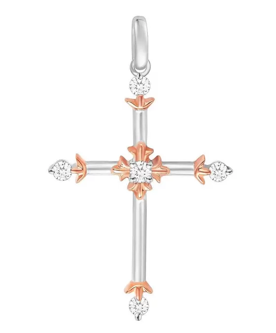 Classic Cross Diamond Pendant^Lee Hwa Jewellery Outlet