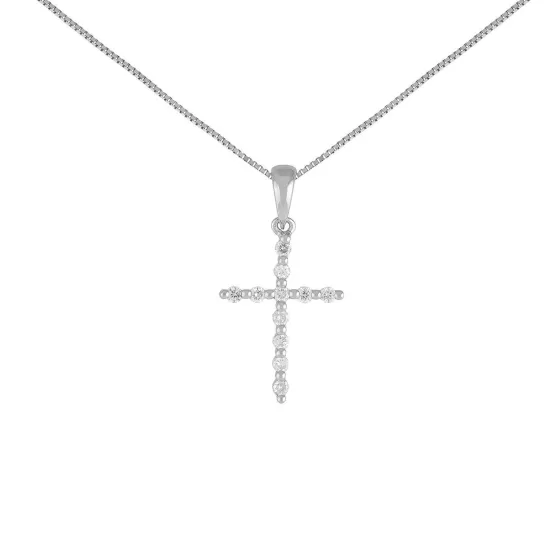 Classic Cross Diamond Pendant^Lee Hwa Jewellery Sale