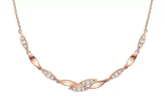 Curve & Organic Pod Diamond Necklace^Lee Hwa Jewellery Hot