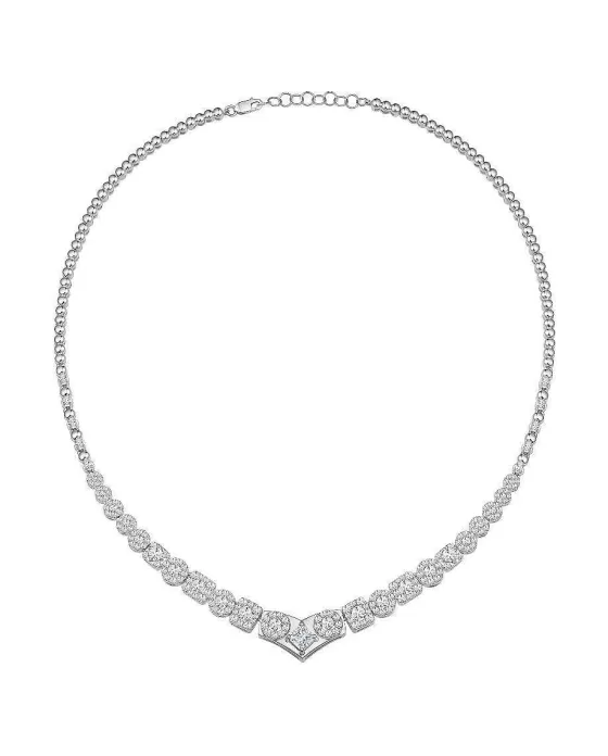 De Beers Forevermark Black Label Crown Necklace^Lee Hwa Jewellery Store