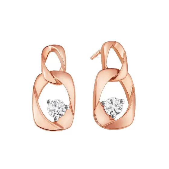 De Beers Forevermark Chamfered Earrings^Lee Hwa Jewellery Store