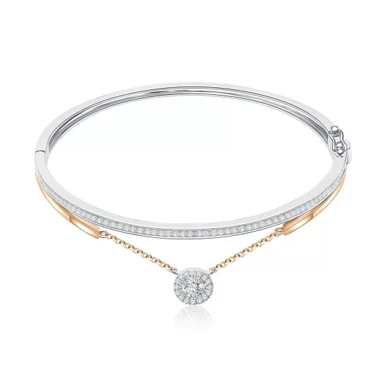 Destin E Courage Diamond Bangle^Lee Hwa Jewellery Online