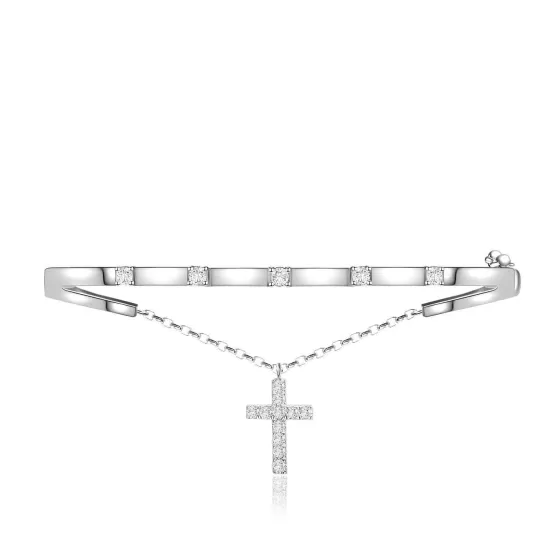 Destin E Faith Diamond Bangle^Lee Hwa Jewellery Online