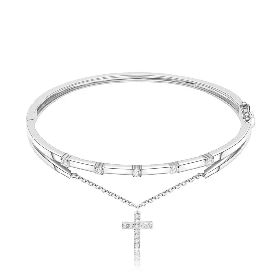 Destin E Faith Diamond Bangle^Lee Hwa Jewellery Online