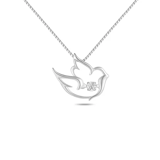 Dove Twinkle Diamond Pendant^Lee Hwa Jewellery Best