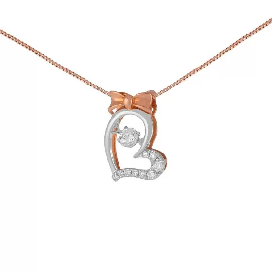 Heart Twinkle Diamond Pendant^Lee Hwa Jewellery Shop