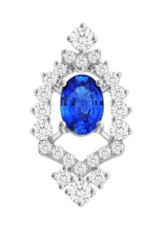 Luxurion Sapphire Diamond Pendant^Lee Hwa Jewellery Best Sale