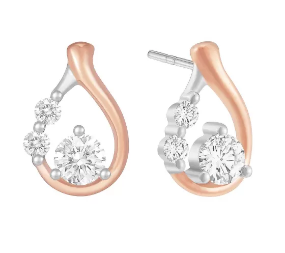 Modern Classic Diamond Earrings^Lee Hwa Jewellery Fashion