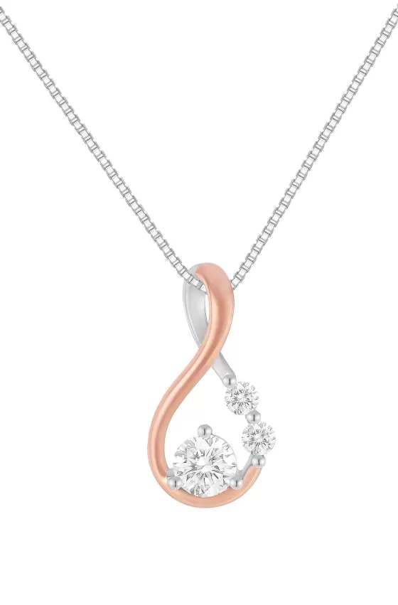 Modern Classic Infinity Diamond Pendant^Lee Hwa Jewellery Cheap