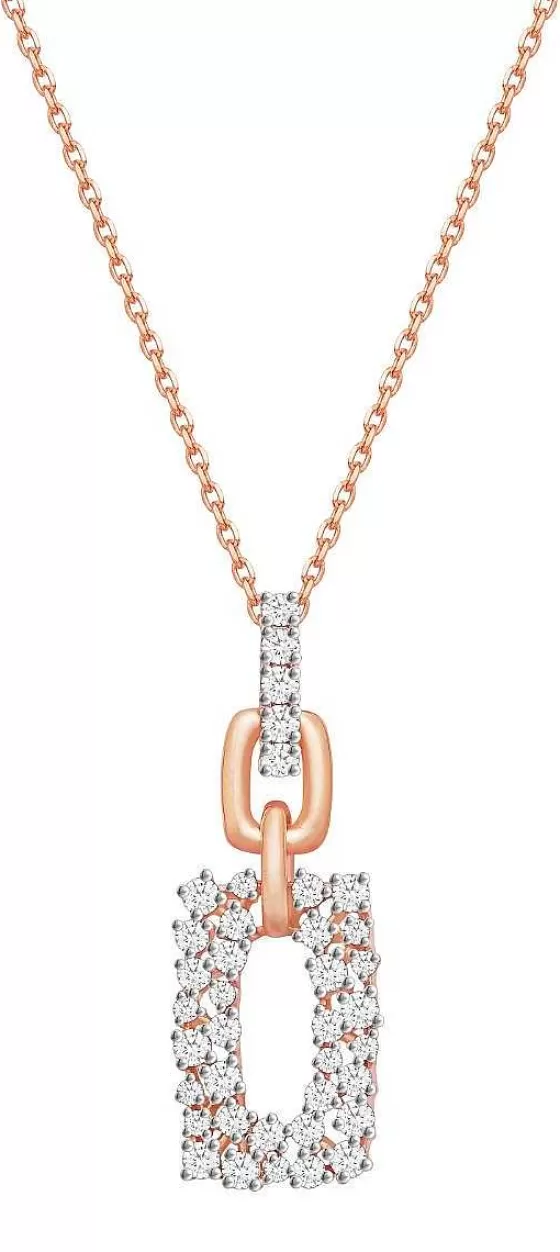 Modern Classic Link Diamond Pendant^Lee Hwa Jewellery Store