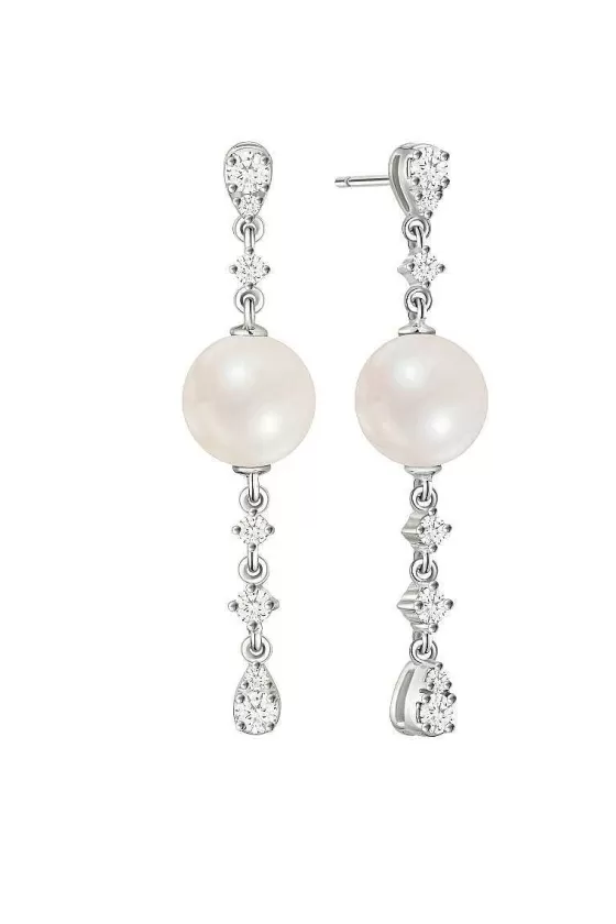 Nacre Pearl Diamond Earrings^Lee Hwa Jewellery Cheap