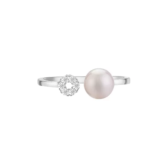 Nacre Pearl Diamond Ring^Lee Hwa Jewellery New