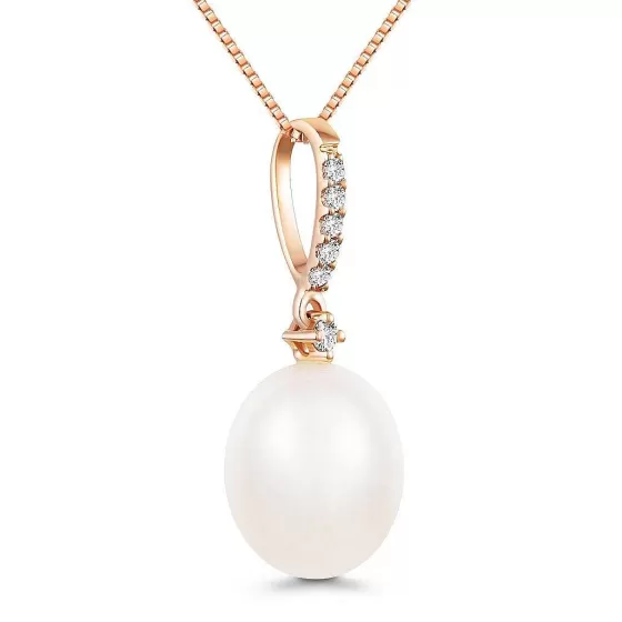 Nacre Velle Pearl Diamond Pendant^Lee Hwa Jewellery Flash Sale