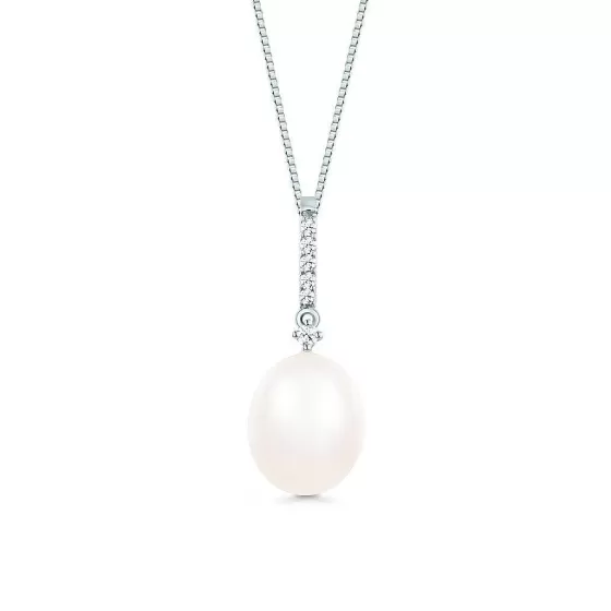 Nacre Velle Pearl Diamond Pendant^Lee Hwa Jewellery Fashion