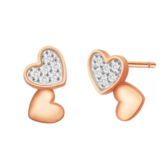 Passion Heart Diamond Earrings^Lee Hwa Jewellery Clearance