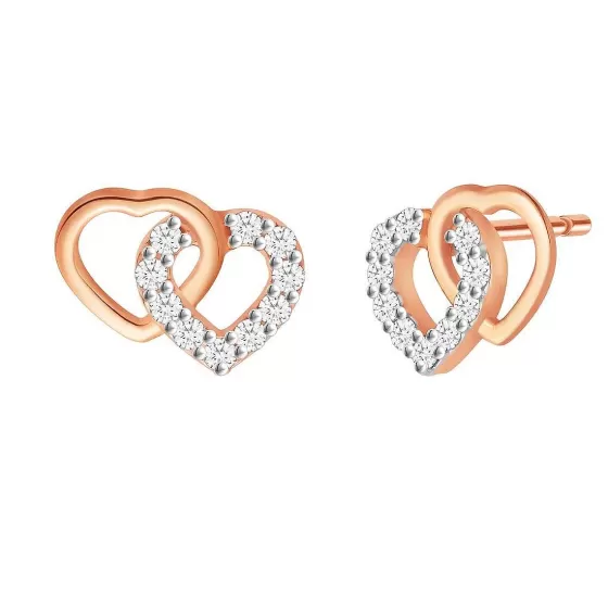 Passion Hearts Diamond Earrings^Lee Hwa Jewellery Flash Sale