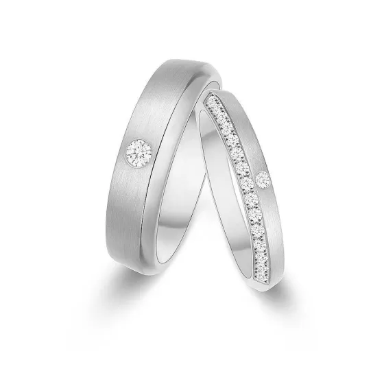 Pure Love Embrace Female Wedding Band^Lee Hwa Jewellery Store