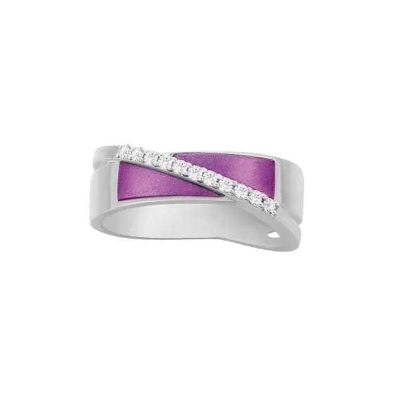 Purple Gold Diamond Ring^Lee Hwa Jewellery Discount