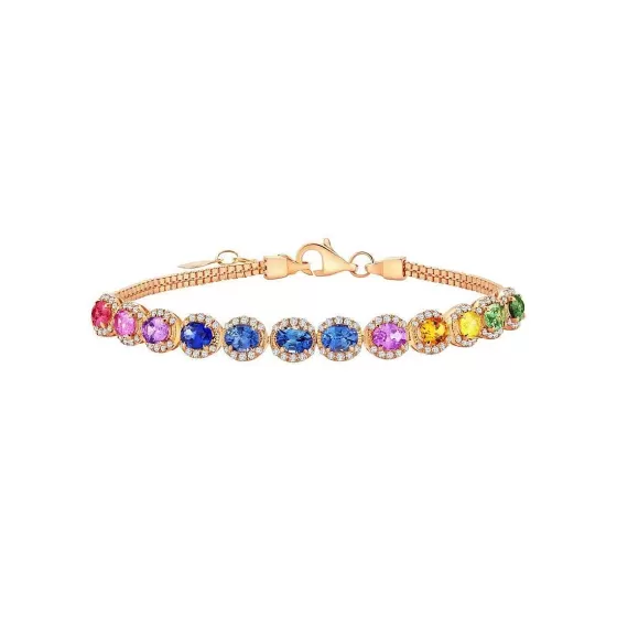 Rainbow Sapphire Bracelet^Lee Hwa Jewellery Online