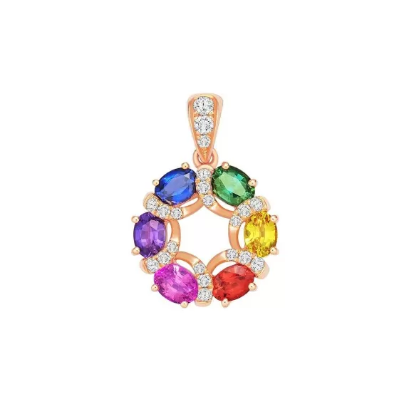 Rainbow Sapphire Pendant^Lee Hwa Jewellery Fashion