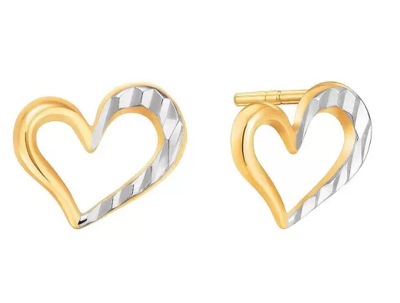 Rosetto Heart Earrings^Lee Hwa Jewellery Shop