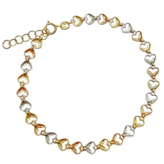 Rosetto Tri-Colour Bracelet^Lee Hwa Jewellery Store