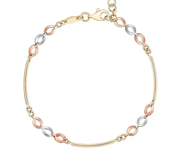 Rosetto Tri-Colour Bracelet^Lee Hwa Jewellery Online