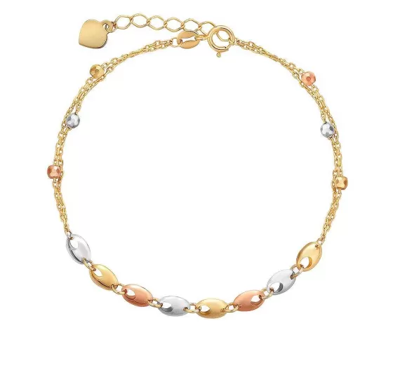 Rosetto Tri-Colour Bracelet^Lee Hwa Jewellery Flash Sale