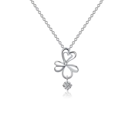 Swing Star Clover Diamond Pendant^Lee Hwa Jewellery Best Sale