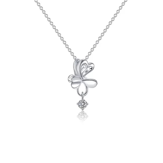 Swing Star Clover Diamond Pendant^Lee Hwa Jewellery Best Sale