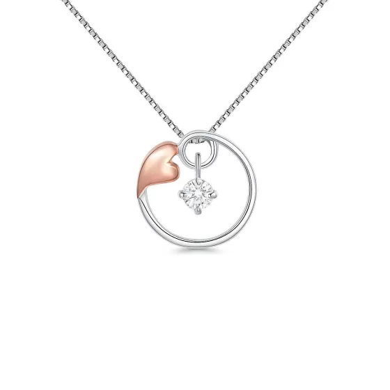 Twinkle Heart Diamond Pendant^Lee Hwa Jewellery Outlet