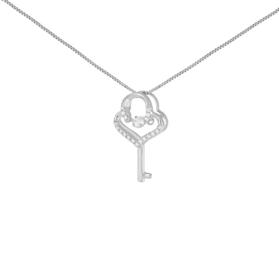 Twinkle Key Diamond Pendant^Lee Hwa Jewellery Outlet